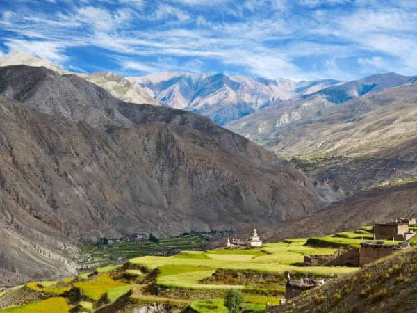 Saldang Village of Upper Dolpo