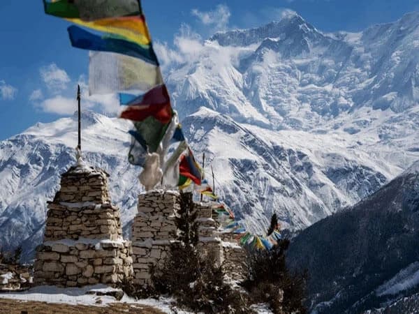 View from Annapurna Short Circuit Trek